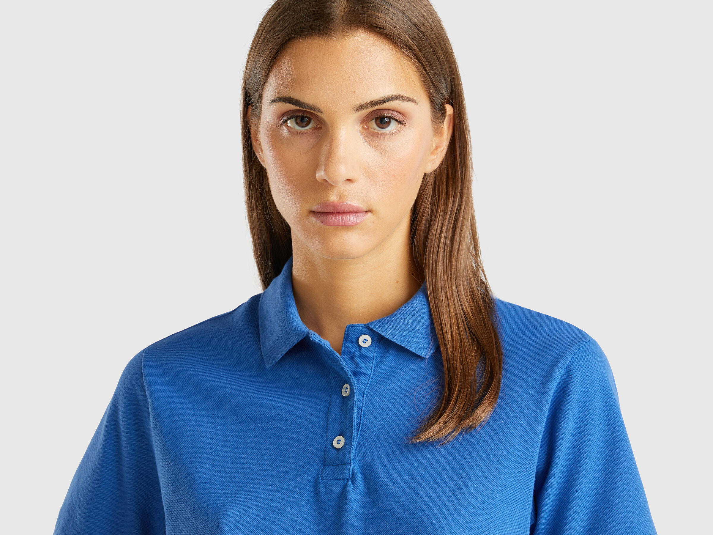 H/S POLO SHIRT Mujer image number 3